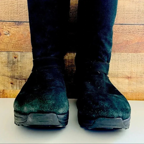 Sketcher Shape Ups XF Avalanche Tall Suede Boots - Picture 9 of 11